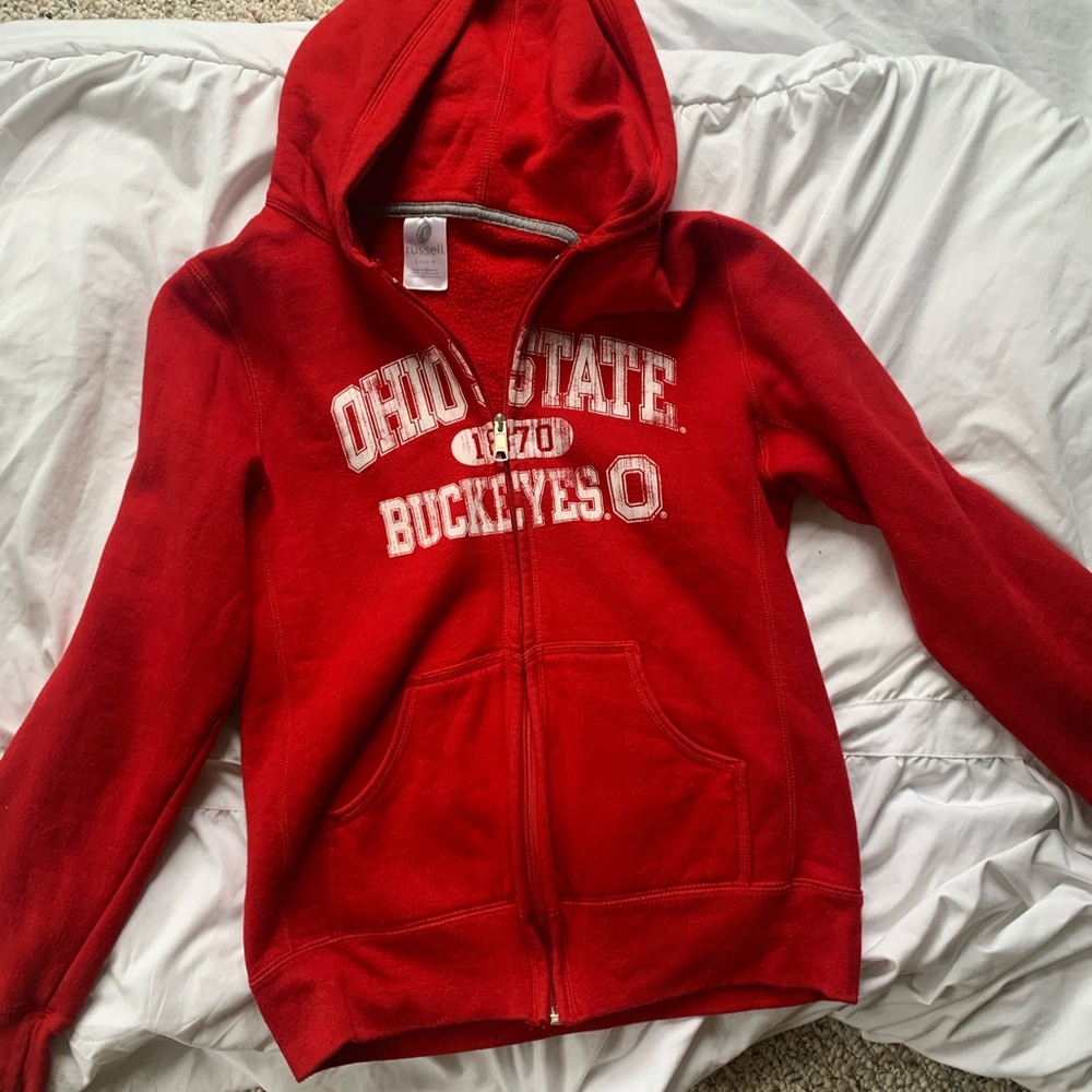 Ohio state zip up